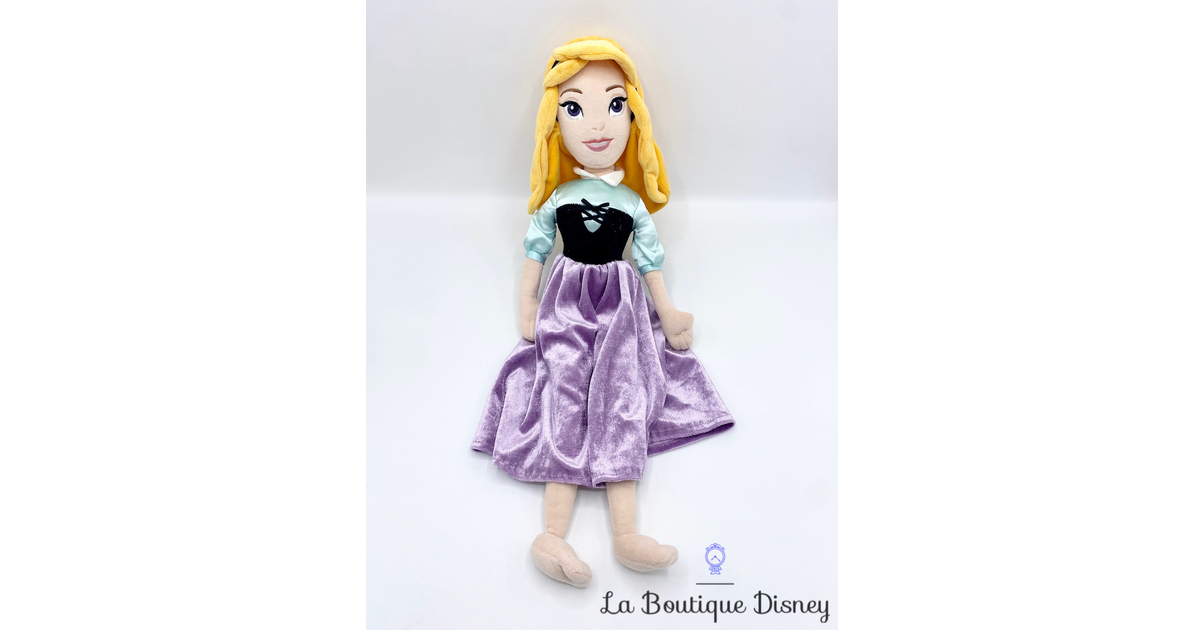 Poupée chiffon Aurore Paysanne Disney Store La Belle au Bois Dormant